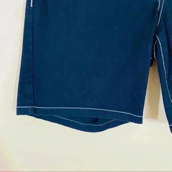 Southpole Black Super Stretchy Embellished Denim Shorts Size 9 - Picture 7 of 10